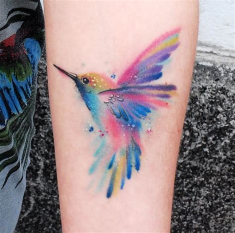 hummingbird tattoo designs|hummingbird watercolor tattoos.